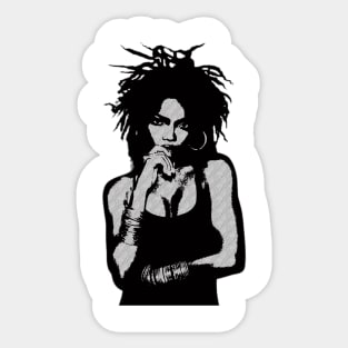 Lauryn Hill Crunge Sticker